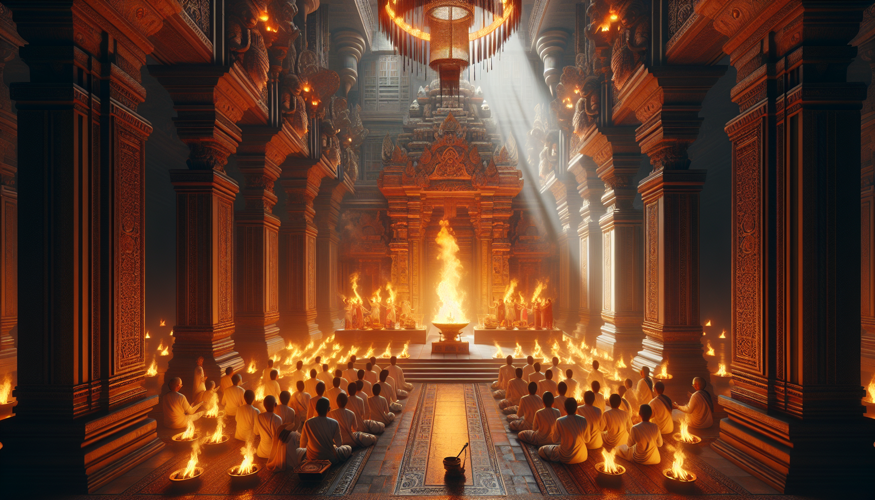 เลขเด็ดจากพิธีลุยไฟ รอบ 10 ปี ศาลเจ้าแม่ทับทิมพิชัย